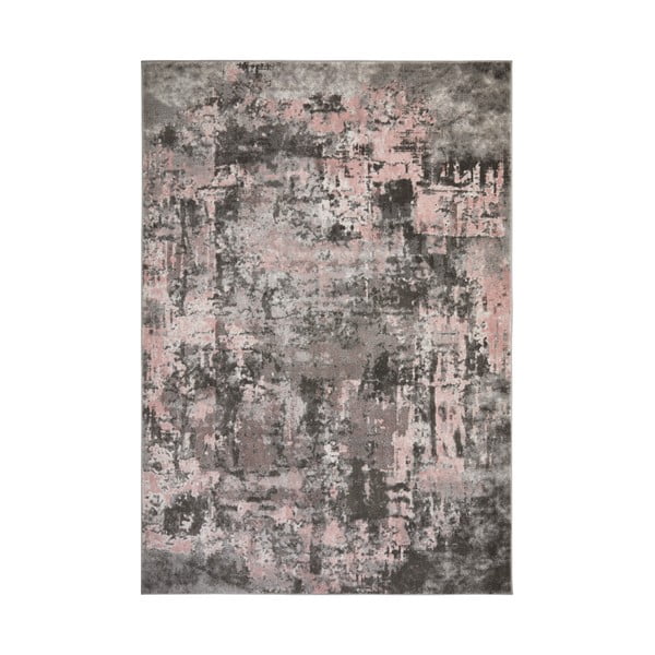 Szaro-różowy dywan Flair Rugs Wonderlust, 80x150 cm