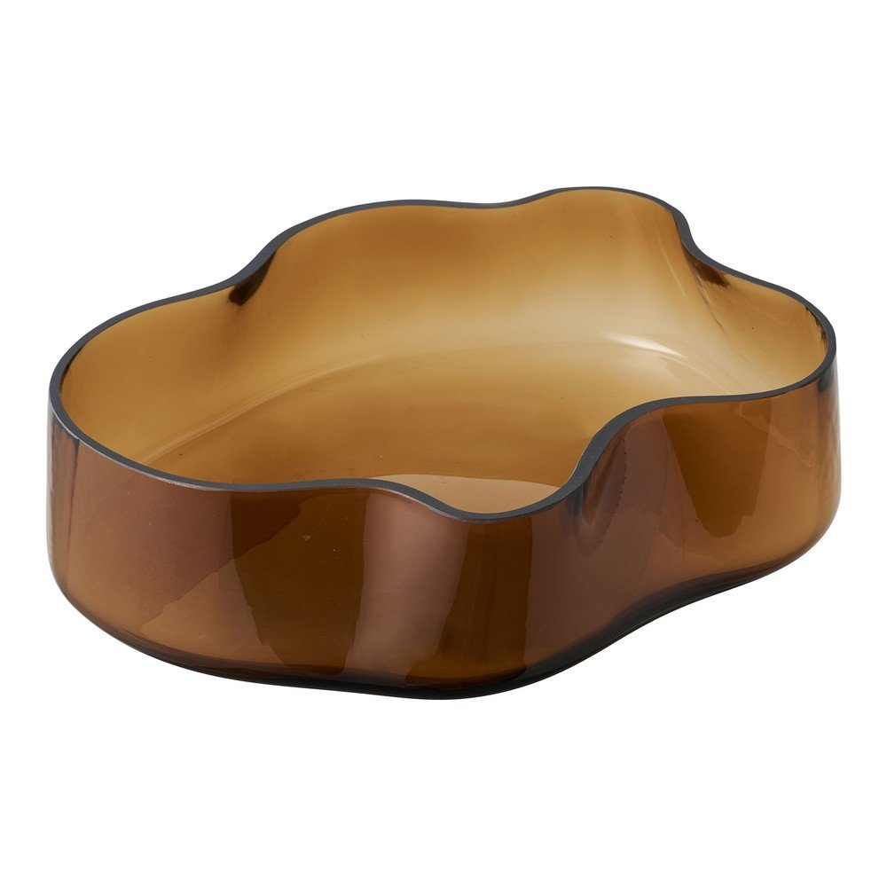 Szklana taca dekoracyjna 29,5x24 cm – House Nordic