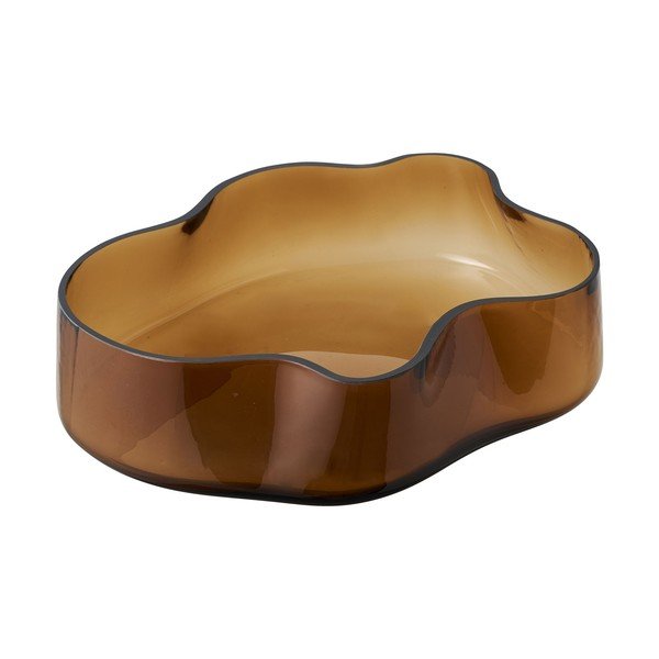 Szklana taca dekoracyjna 29,5x24 cm – House Nordic