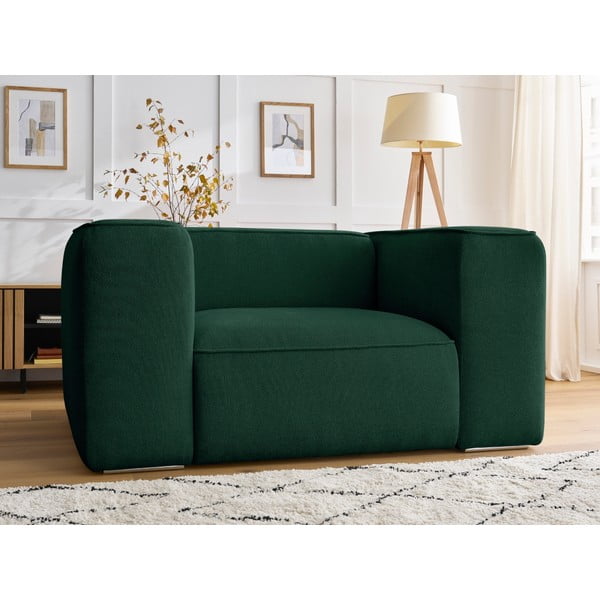 Ciemnozielony fotel Zephyr – Bobochic Paris-image-1