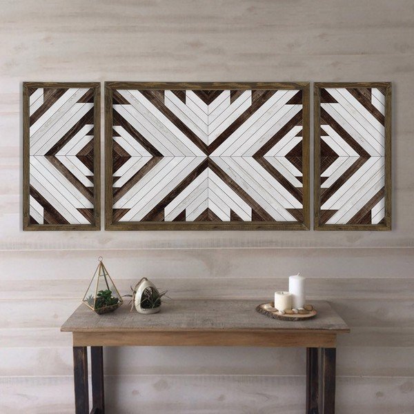 Obrazy zestaw 3 szt. 70x50 cm – Wallity-image-1
