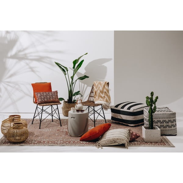 Komplet 2 szarych doniczek Kave Home-image-1