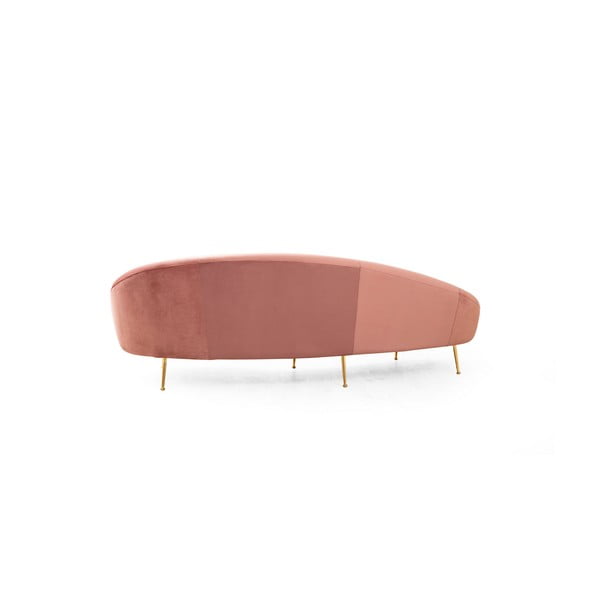 Jasnoróżowa sofa 255 cm Eses – Artie-image-2