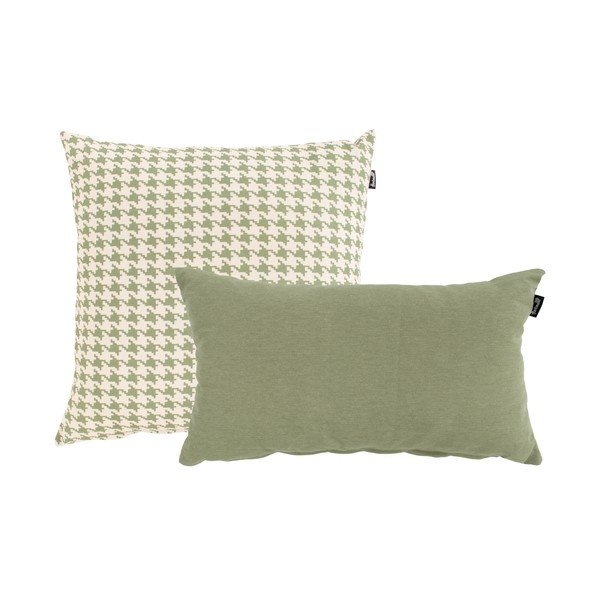 Zielono-biała poduszka ogrodowa Hartman Poule, 50x50 cm-image-2