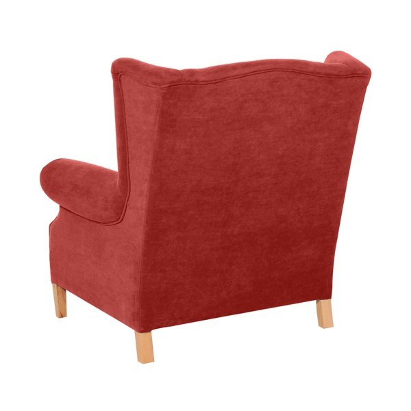 Czerwony fotel Max Winzer Harvey Velor-image-2