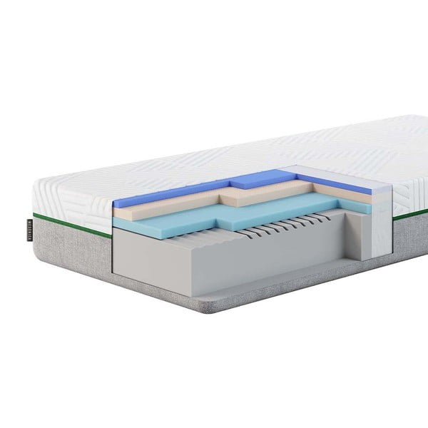 Średnio twardy lateksowy materac 140x200 cm Verte – MESONICA-image-2