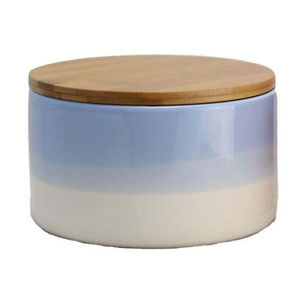 Pojemnik ceramiczny Majken Medium Blue/White