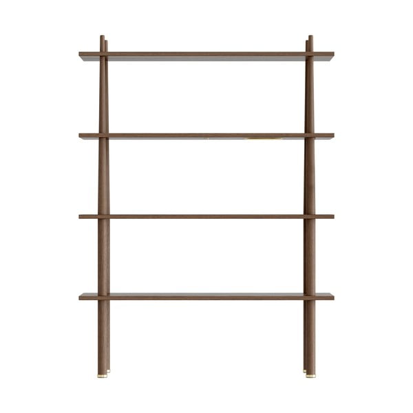 Brązowy modułowy regał w dekorze dębu 110x148 cm Stories – UMAGE-image-3