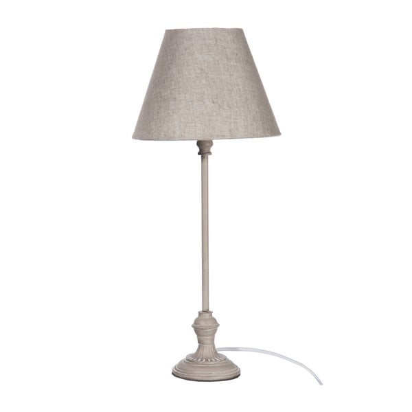 Lampa stołowa Jolipa 49 cm, szara