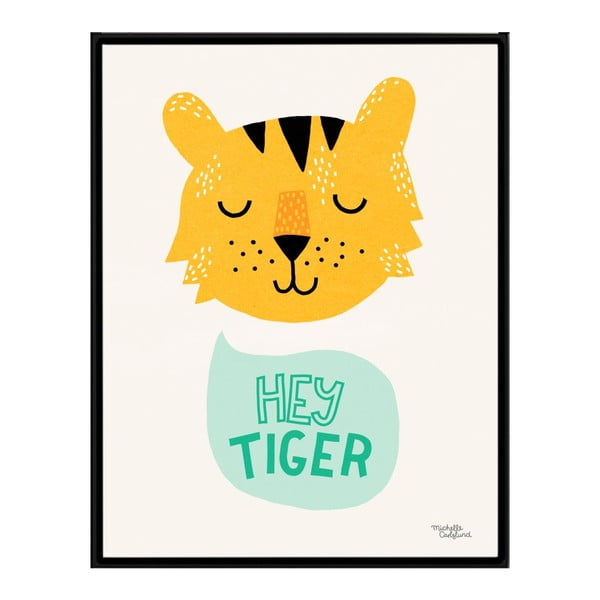 Plakat Michelle Carlslund Hey Tiger, A4-image-2