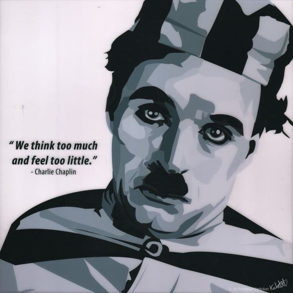 Obraz "Charlie Chaplin"