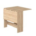 Rozkładany stół w dekorze dębu 76x28 cm Papillon – TemaHome