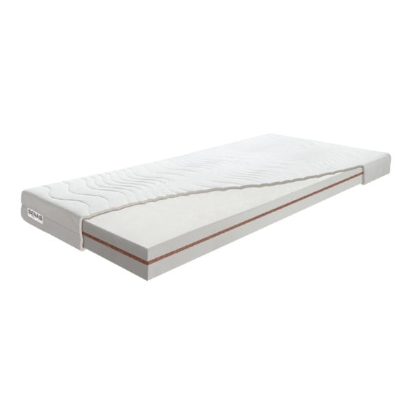 Twardy/średnio twardy piankowo-lateksowy materac dziecięcy dwustronny termoregulacyjny 90x200 cm Magic Night – BENAB-image-2