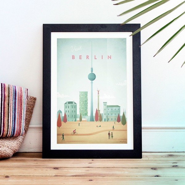 Plakat Travelposter Berlin, 50 x 70 cm-image-1
