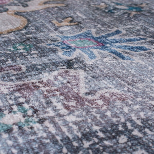 Niebiesko-szary dywan odpowiedni do prania 230x160 cm Millie – Flair Rugs-image-2