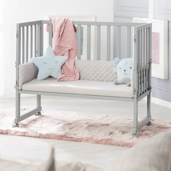 Prześcieradło dziecięce do łóżeczka z bawełny organicznej z gumką 140x70 cm Lil Planet – Roba-image-1