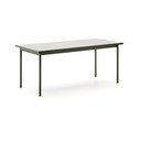 Stalowy stół ogrodowy 91x182 cm Maurina – Kave Home