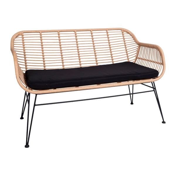 Sofa ogrodowa ze sztucznego rattanu House Nordic Trieste-image-1