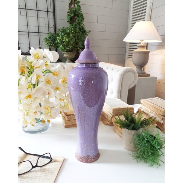 Pojemnik Ceramic Light Purple Antique