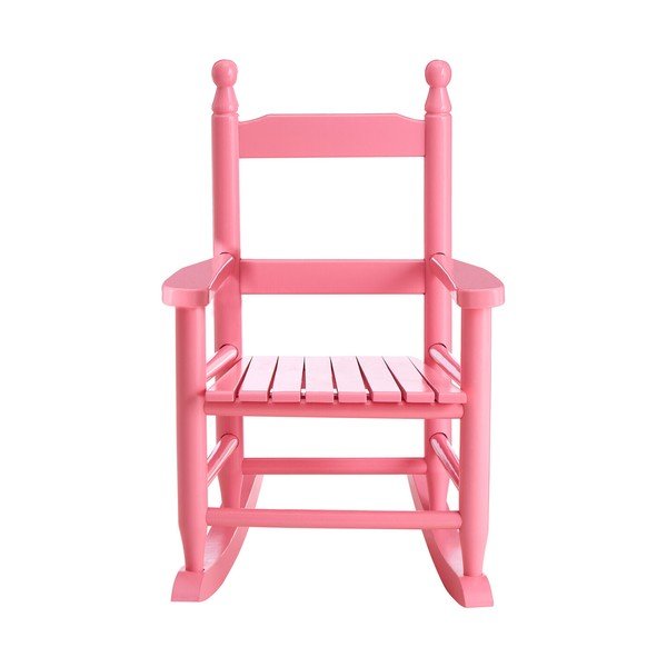 Różowe krzesło dziecięce z litego drewna topolowego – Premier Housewares-image-2