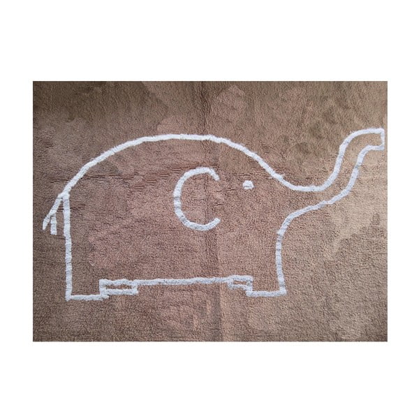 Dywan Elefante 160x120 cm, szarobrązowy