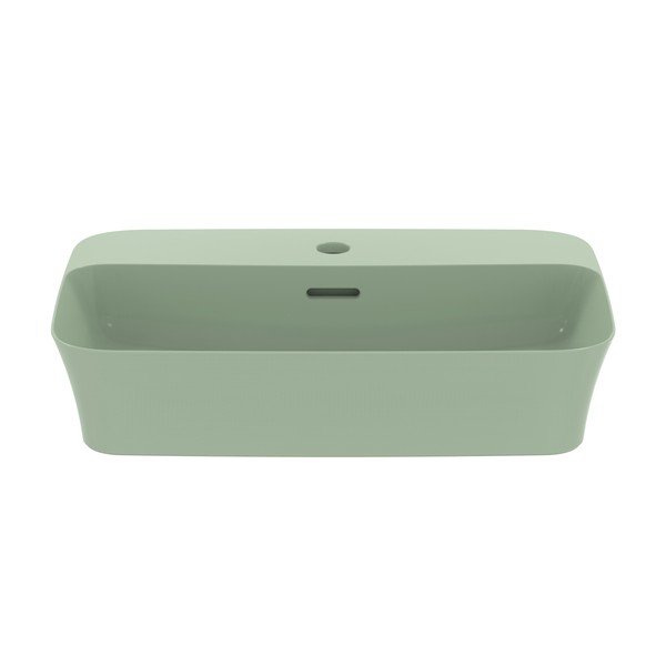 Zielona ceramiczna umywalka 55x38 cm Ipalyss – Ideal Standard-image-3