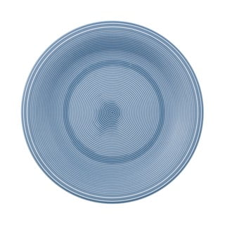 Niebieski porcelanowy talerz Villeroy & Boch Like Color Loop, ø 28 cm