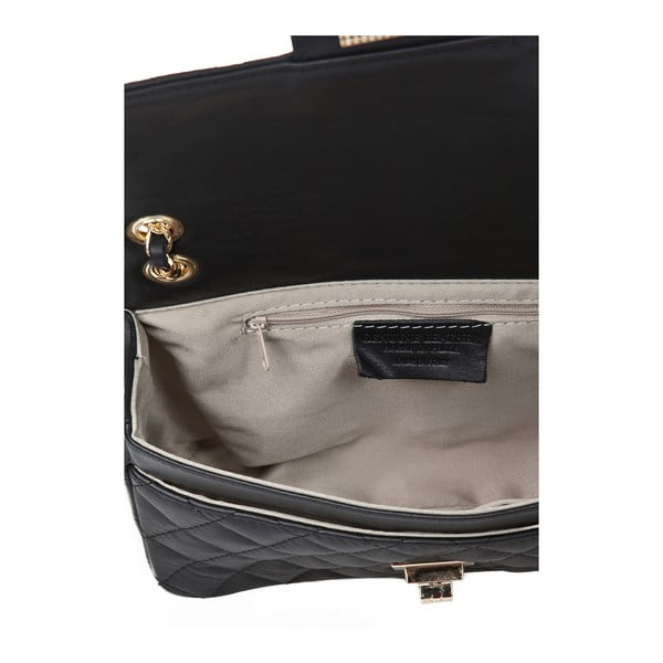 Czarna torebka skórzana Markese Basilo-image-2