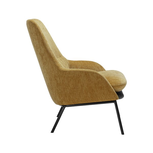 Ciemnożółty fotel Holly – Sits-image-2