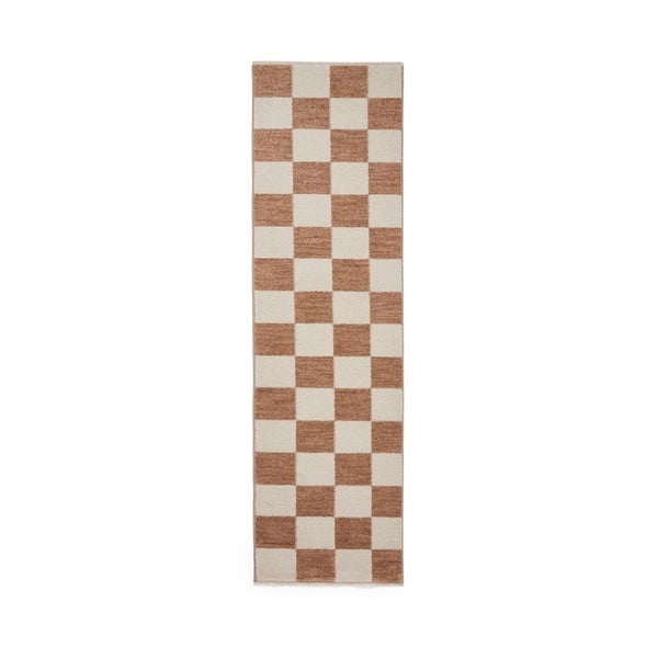 Beżowy chodnik 60x230 cm Baltimore – Think Rugs