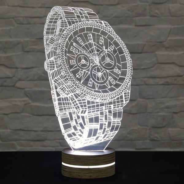 Lampa 3D stołowa Watch