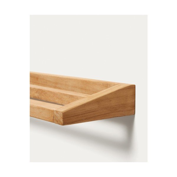 Drewniany wieszak na ręczniki w naturalnym kolorze Vedel – Kave Home-image-3