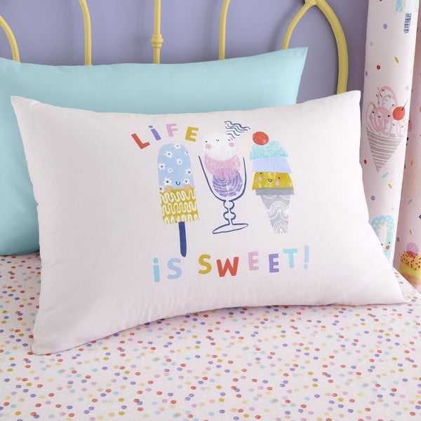 Pościel dziecięca do łóżeczka 120x150 cm Ice Cream Fundae – Catherine Lansfield-image-3