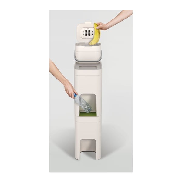 Pojemnik na odpadki organiczne Joseph Joseph IntelligentWaste Stack, 4 l-image-4
