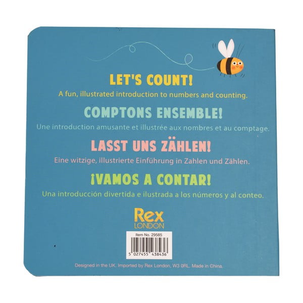 Zabawka interaktywna First Numbers Book Animals – Rex London-image-4