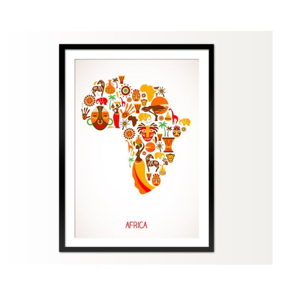 Oprawiony obraz Africa, 50x70 cm