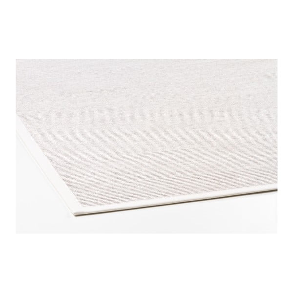 Biały dywan dwustronny we wzory Narma Palmse, 70x140 cm-image-3