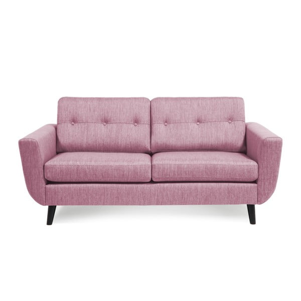 Jasnoróżowa sofa 2-osobowa Vivonita Harlem