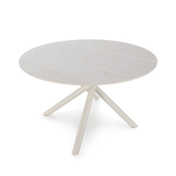 Okrągły stół z ceramicznym blatem ø 119,5 cm Talia – Marckeric-image-2