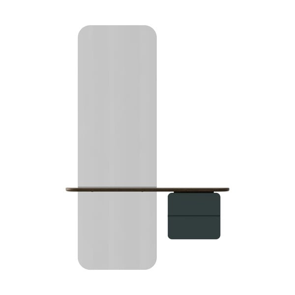 Ciemnozielono-brązowy zestaw do przedpokoju w dekorze dębu One More Look – UMAGE-image-3