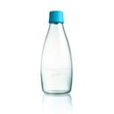 Jasnoniebieska butelka ze szkła ReTap, 800 ml