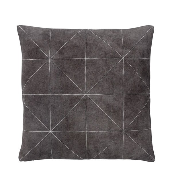 Poduszka z wypełnieniem Triangle Grey, 45x45 cm