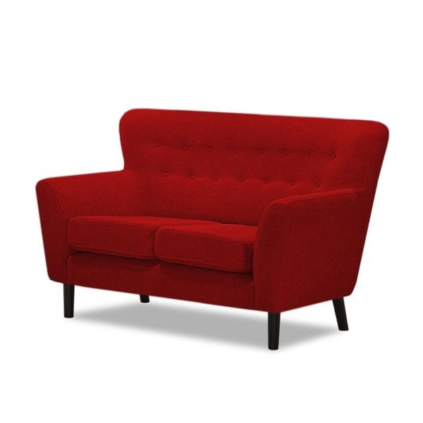 Czerwona sofa dwuosobowa Wintech Leeds