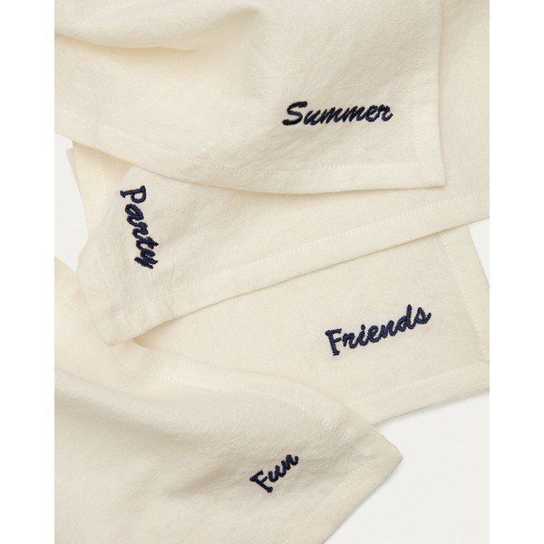 Tekstylne serwetki zestaw 4 szt. 40x40 cm Vallcanera – Kave Home-image-2