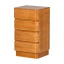 Komoda w naturalnym kolorze 40x70x34 cm Fejo – WOOOD