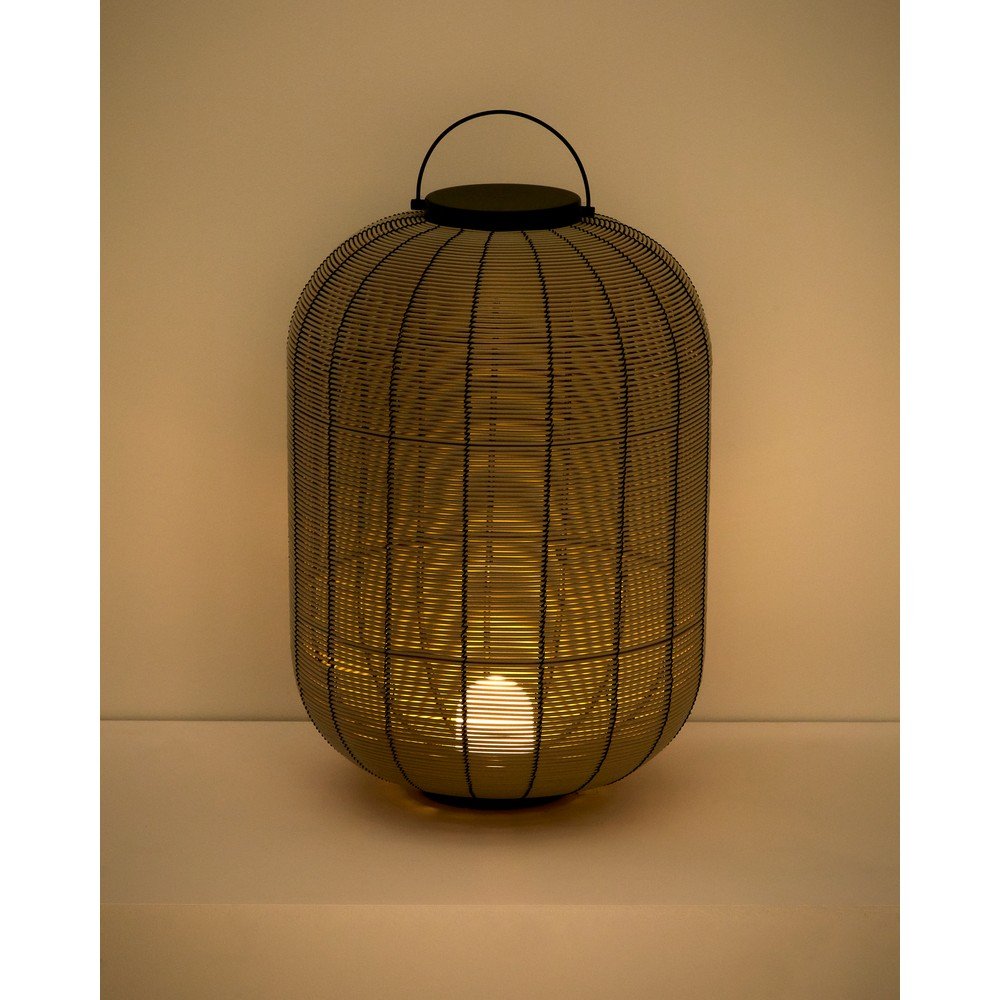Szarobrązowy lampion LED na USB (wysokość 55 cm) Saranella – Kave Home (zdjęcie 3)