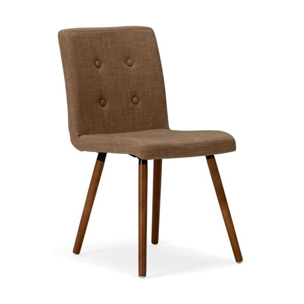 Brązowe krzesło drewniane SOB Arana