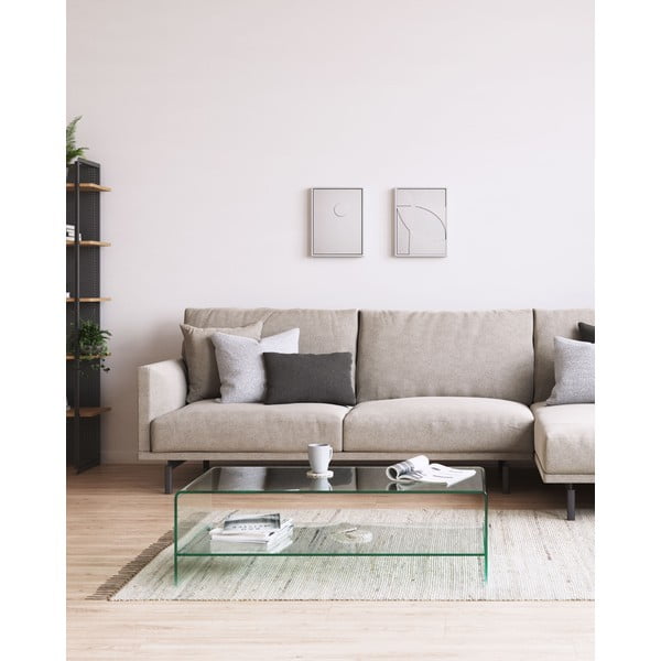 Szklany stolik 55x110 cm Burano – Kave Home-image-3