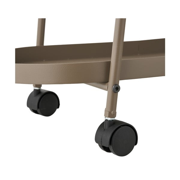 Metalowy barek na kółkach 27,5x60 cm Empoli – House Nordic-image-4