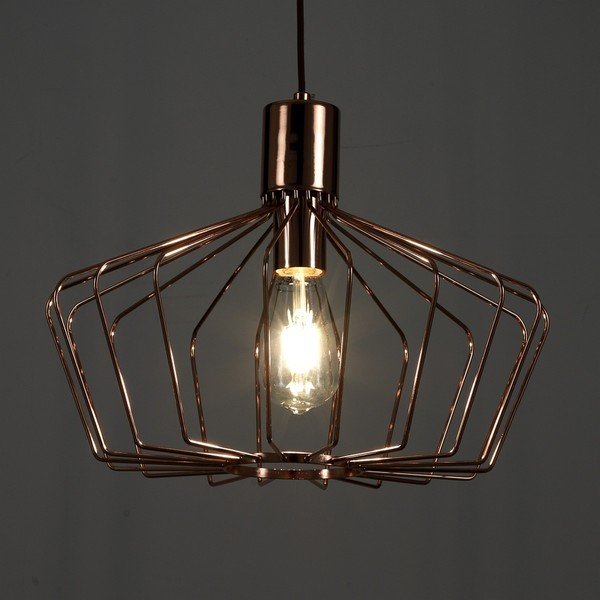 Lampa wisząca w kolorze miedzi Tomasucci Copper-image-1